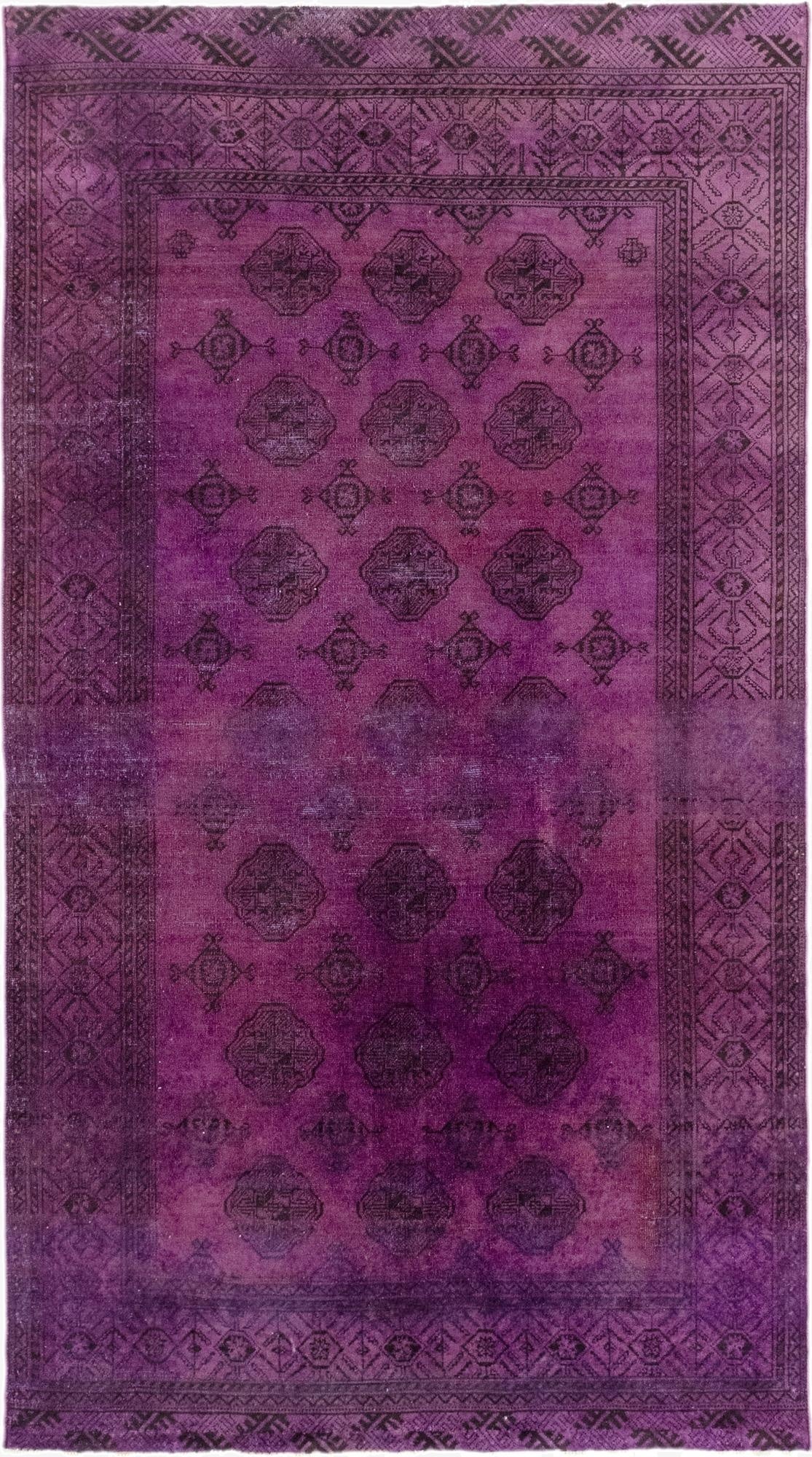  5' x 9'  Hand Knotted Ultra Vintage Persian Wool Rug