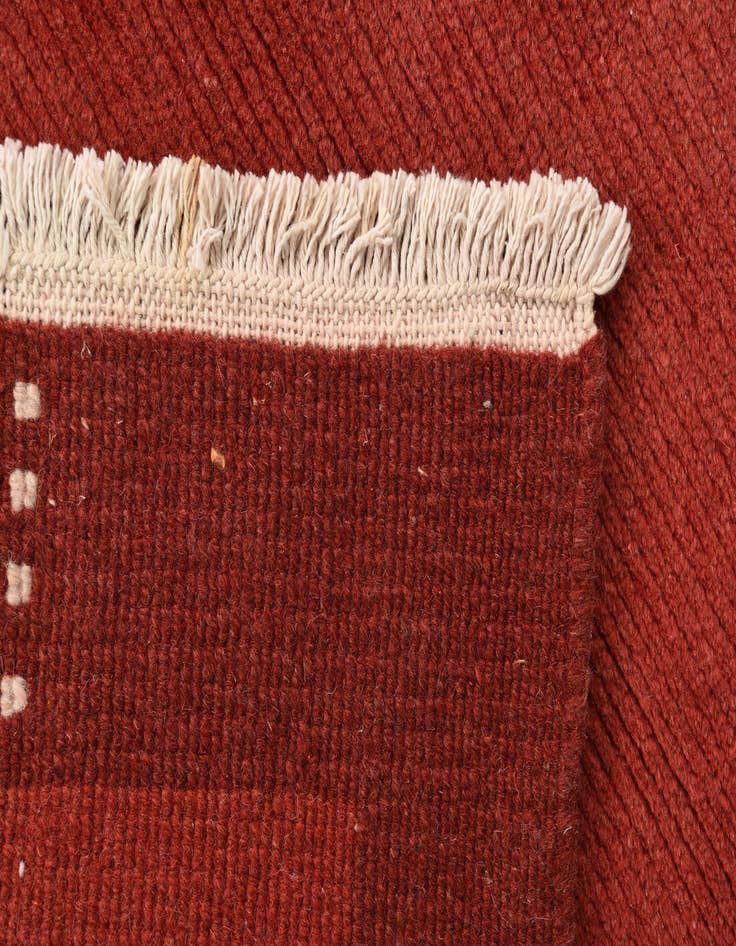 Detail image of  2' 4 x 4' 7  Hand Knotted Nepal Wool Runner Rug