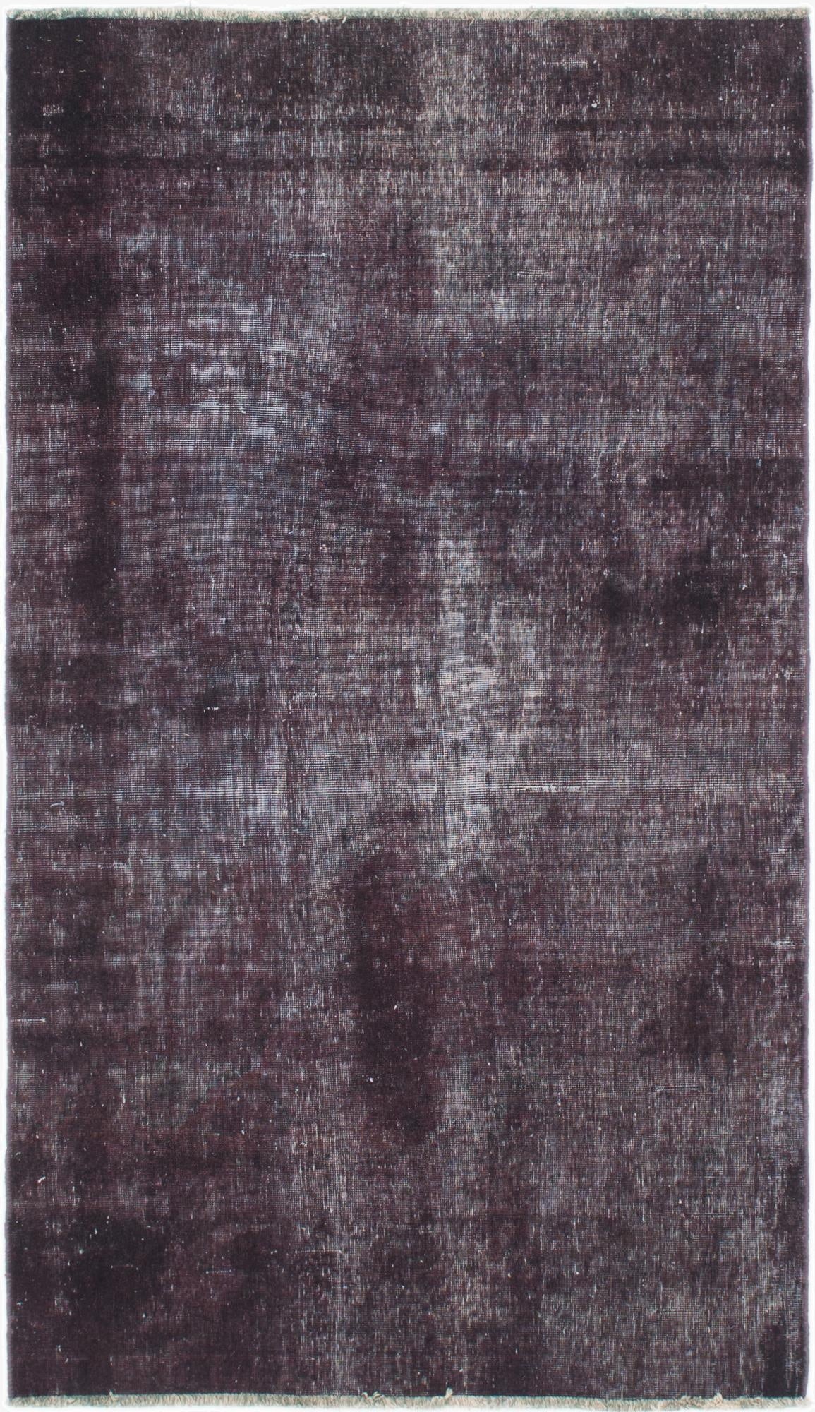  4' 6 x 7' 8  Hand Knotted Ultra Vintage Persian Wool Runner Rug