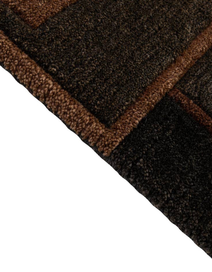 Detail image of  8' 2 x 8' 2  Hand Knotted Tibet Wool Square Rug