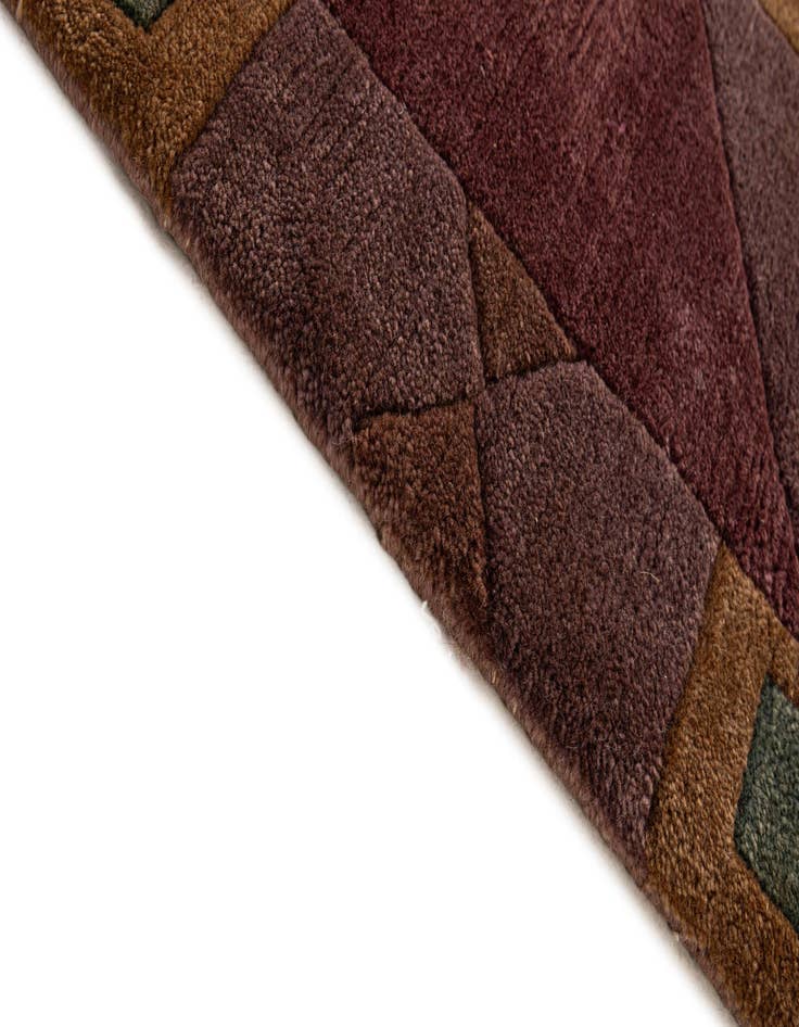 Detail image of  8' 4 x 8' 5  Hand Knotted Tibet Wool Square Rug