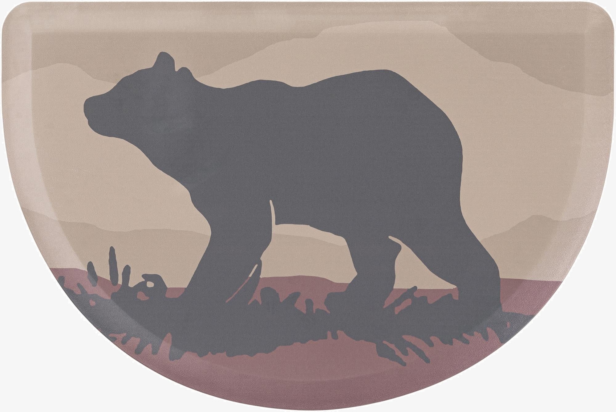  2' x 3' Bear Anti-Fatigue Comfort Mat Hearth