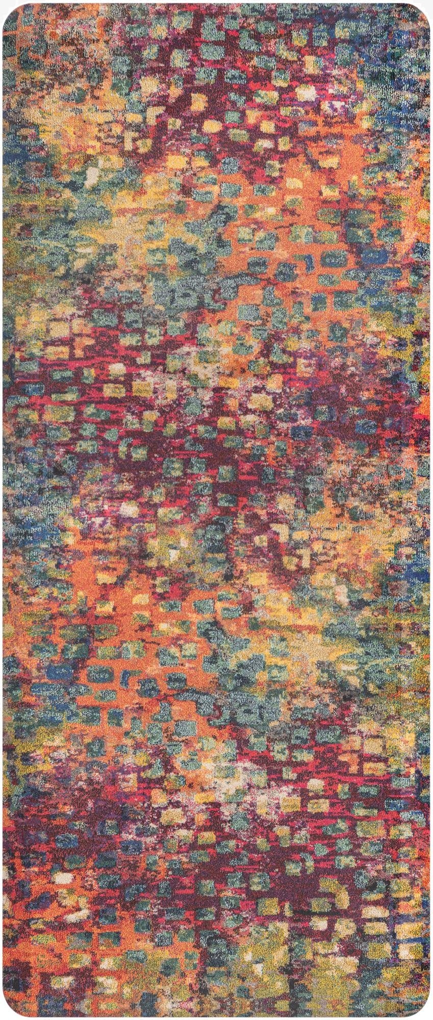  2' x 5' Abstract Anti-Fatigue Comfort Mat