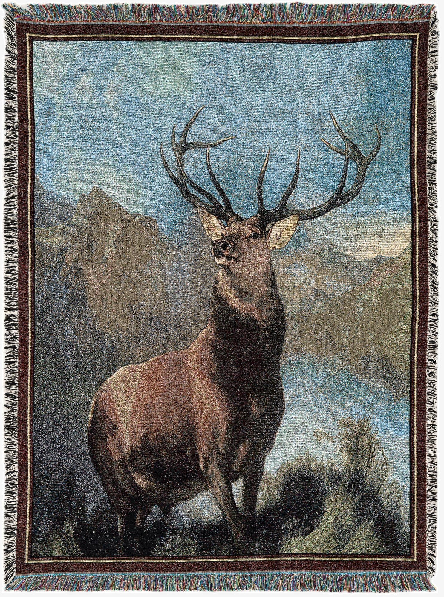 4' 6 x 6' Monarch Of The Glen Throw Blanket