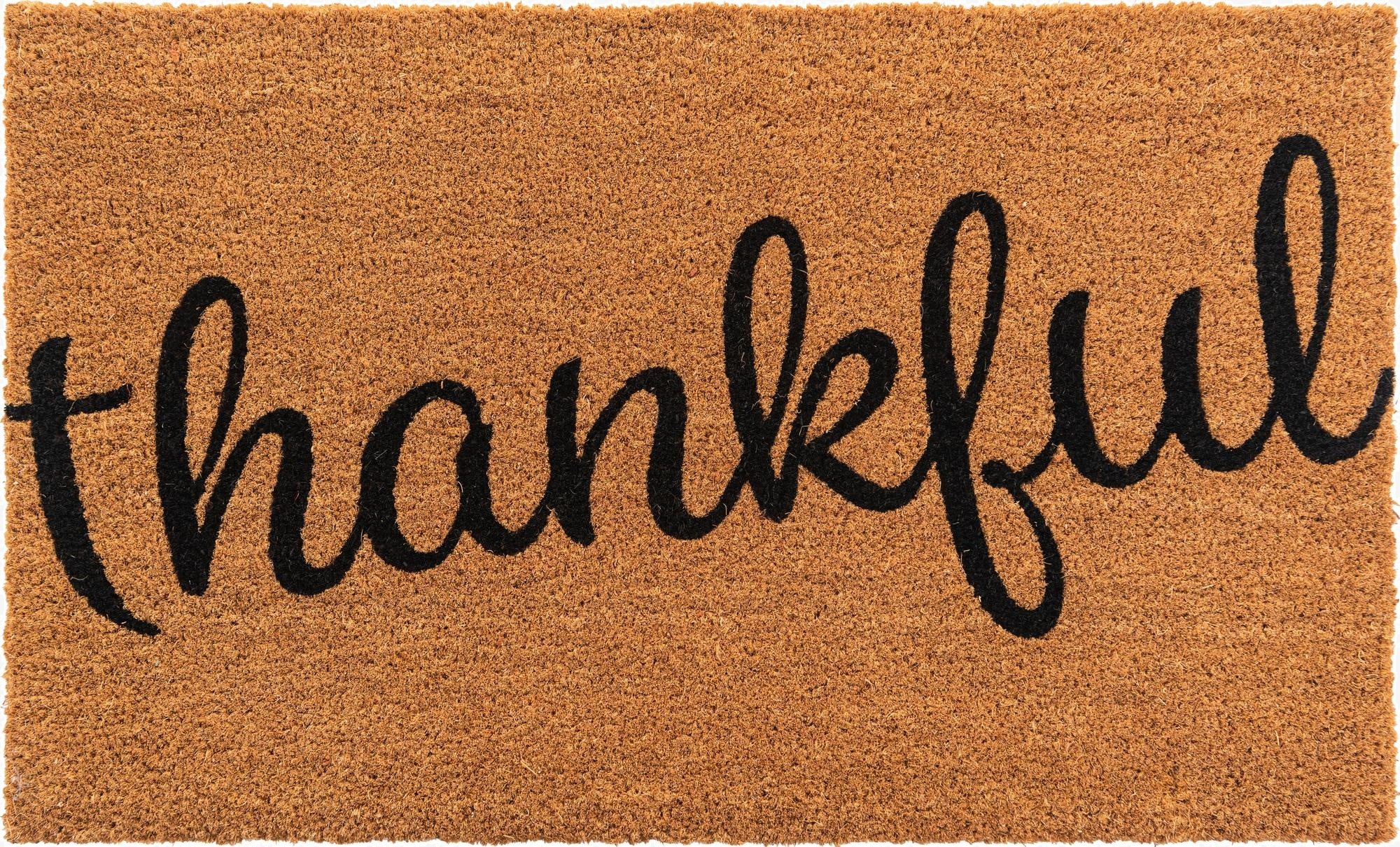  1' 6 x 2' 6 Thankful Doormat