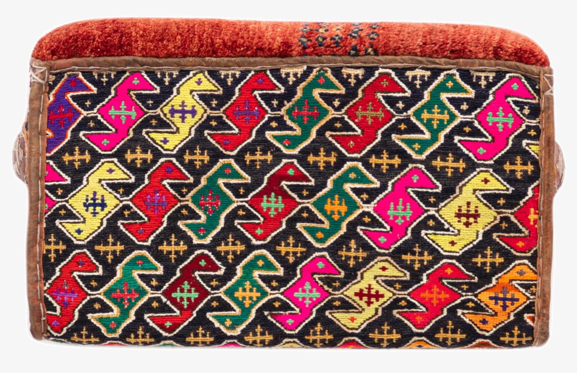  1' 1 x 1' 10  Hand Knotted Furniture Trunk