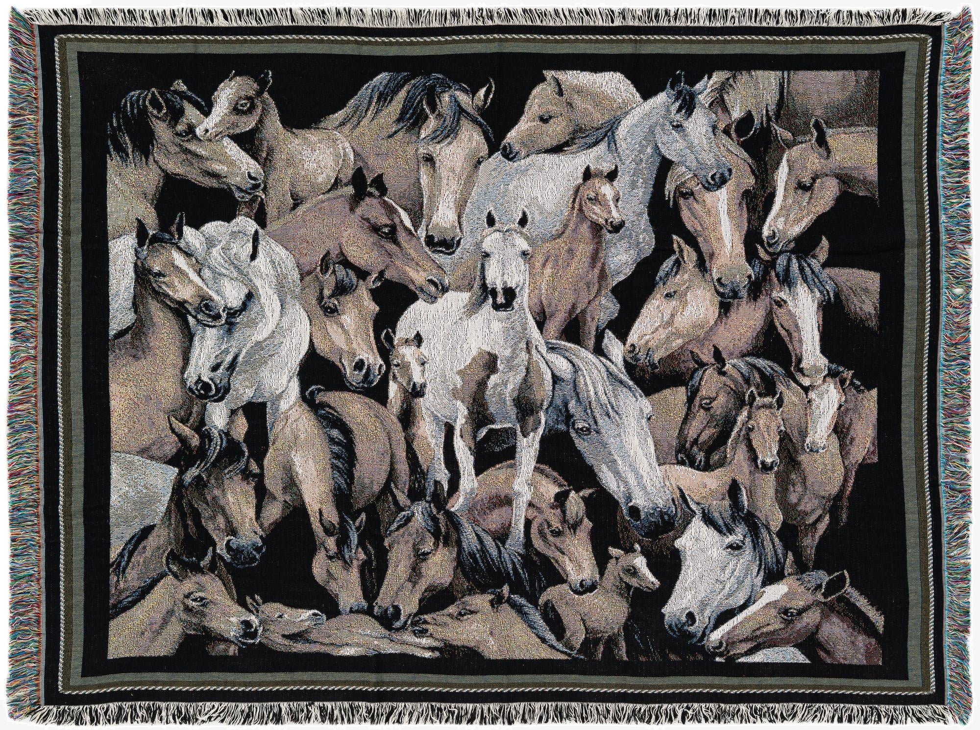 4' 6 x 6' Stampede Throw Blanket