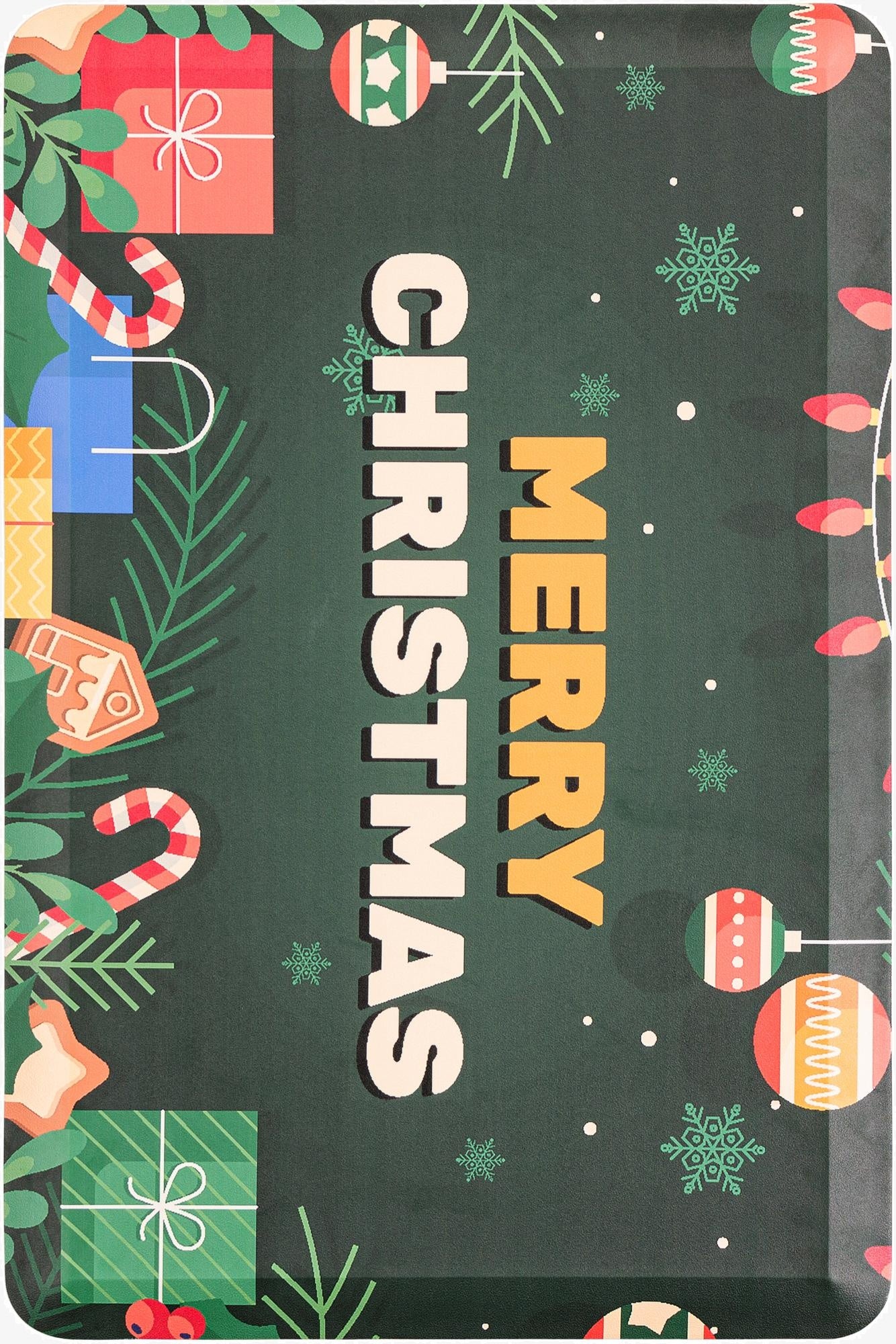  2' x 3' Merry Christmas Anti-Fatigue Comfort Mat
