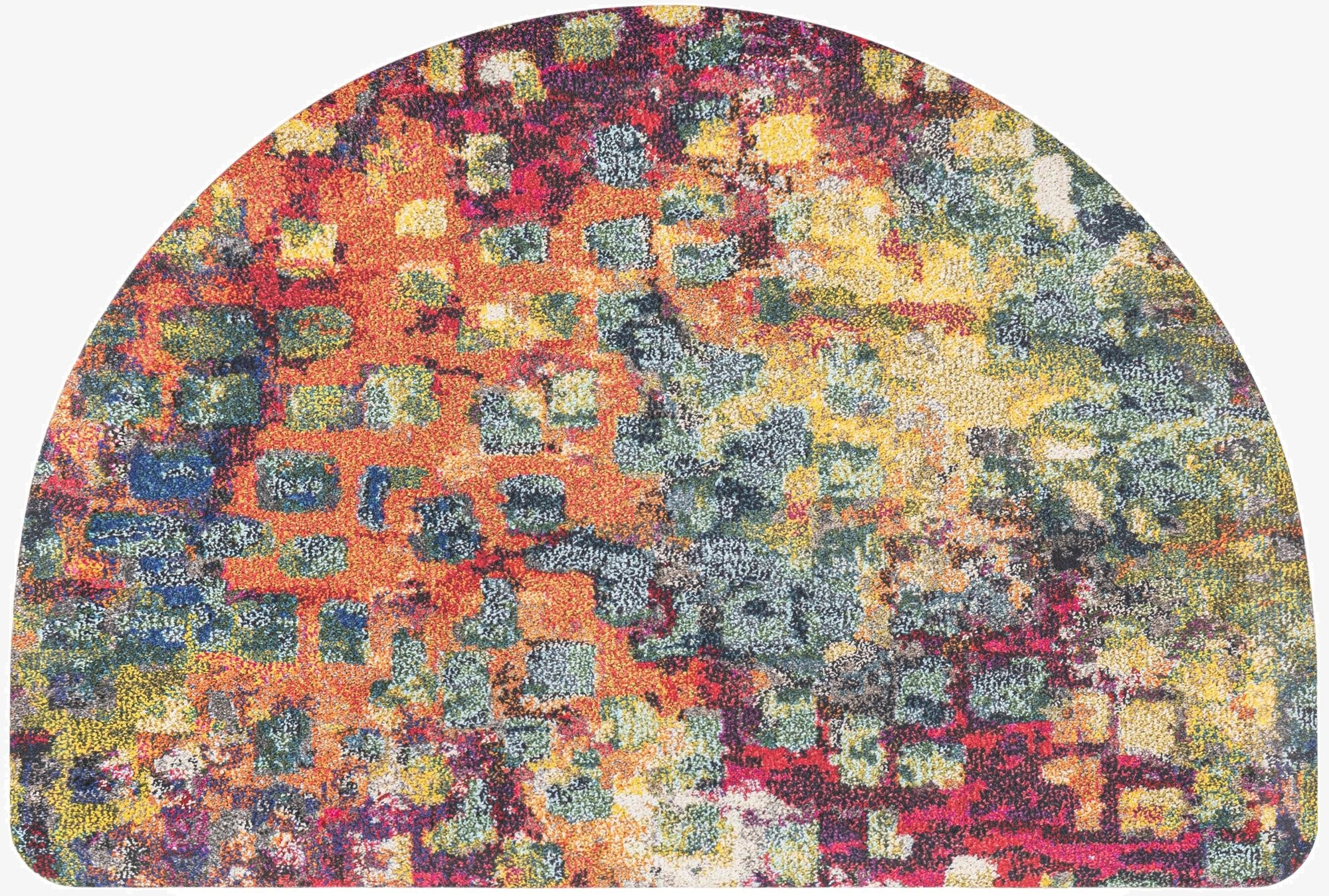  2' x 3' Abstract Anti-Fatigue Comfort Mat Hearth