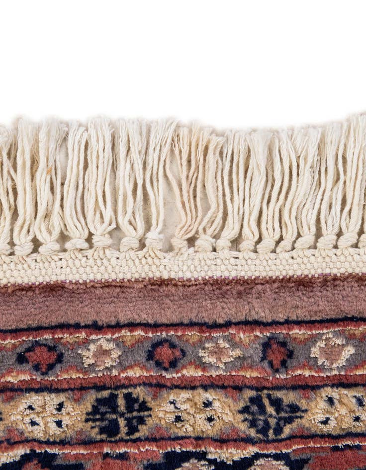 Detail image of  4' 3 x 5' 8  Hand Knotted Bokhara Oriental Rug