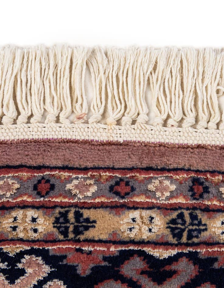 Detail image of  4' 3 x 5' 8  Hand Knotted Bokhara Oriental Rug