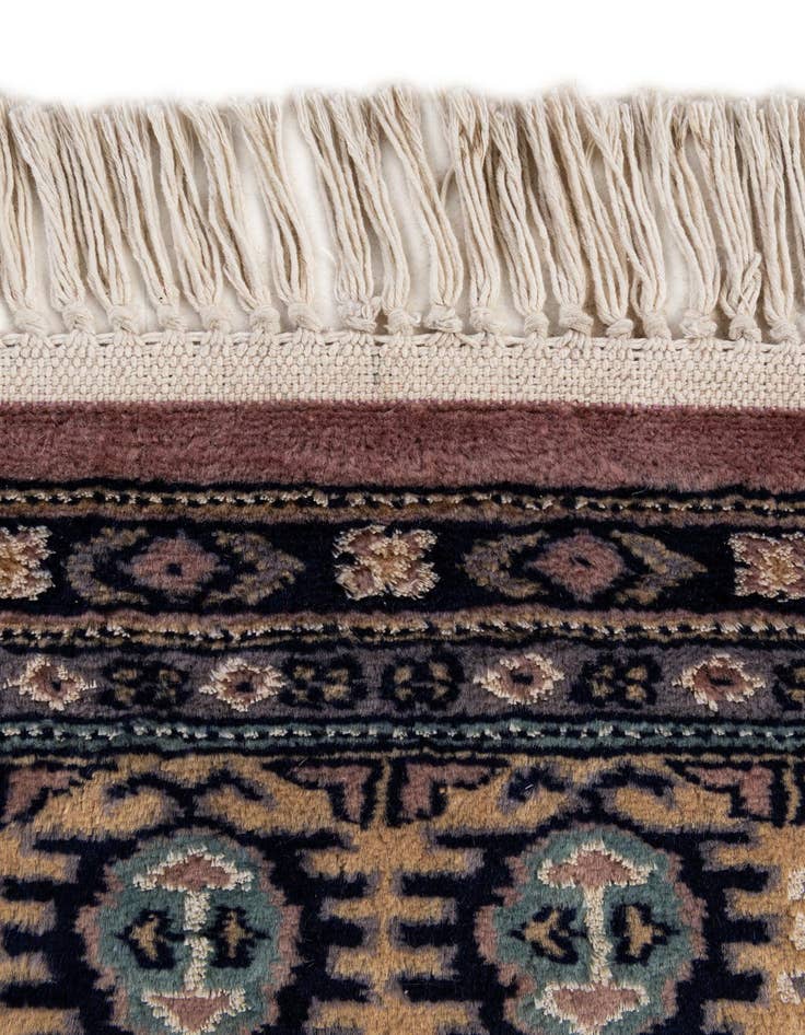 Detail image of  4' 5 x 6' 10  Hand Knotted Bokhara Oriental Rug
