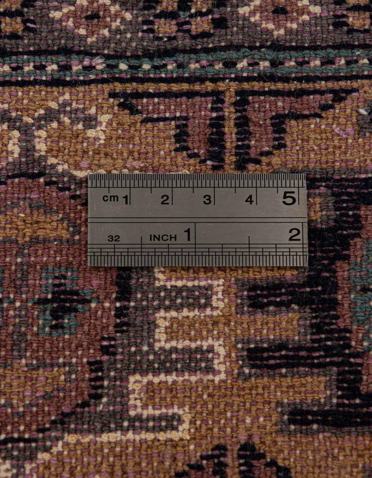 Detail image of  4' 4 x 7' 1  Hand Knotted Bokhara Oriental Rug