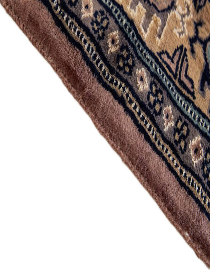 Detail image of  4' 4 x 7' 1  Hand Knotted Bokhara Oriental Rug