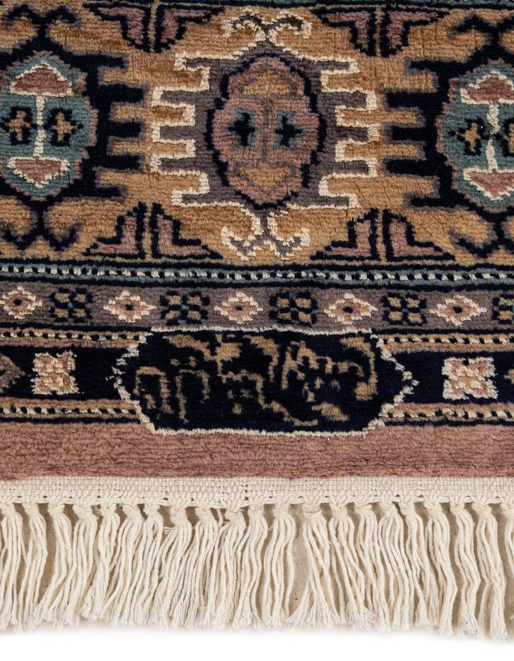 Detail image of  4' 4 x 7' 1  Hand Knotted Bokhara Oriental Rug