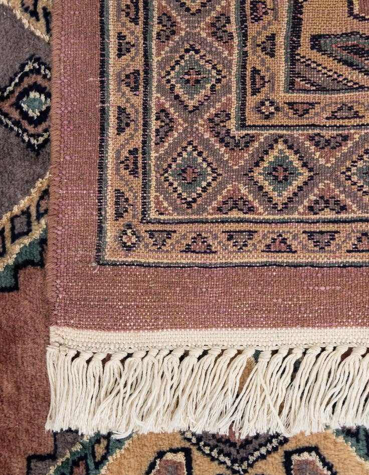 Detail image of  3' 3 x 5' 1  Hand Knotted Bokhara Rug