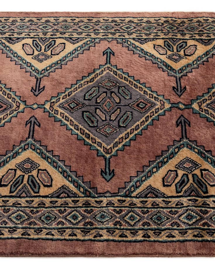 Detail image of  3' x 5'  Hand Knotted Bokhara Oriental Rug