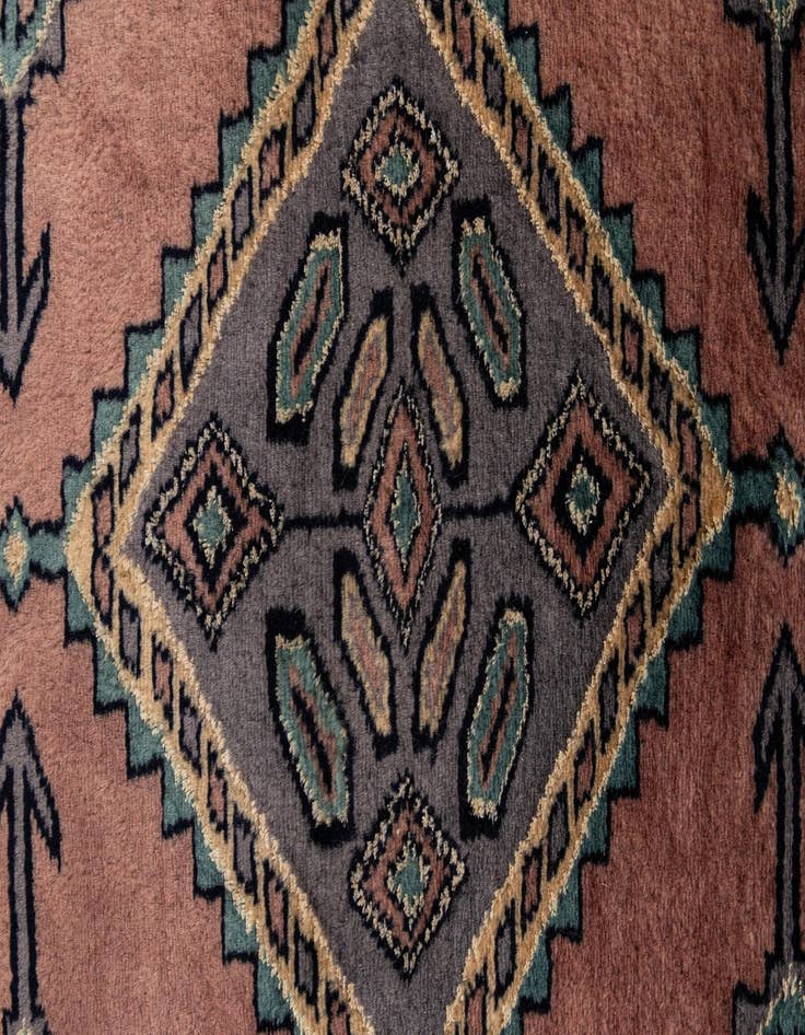 Detail image of  3' x 5'  Hand Knotted Bokhara Oriental Rug