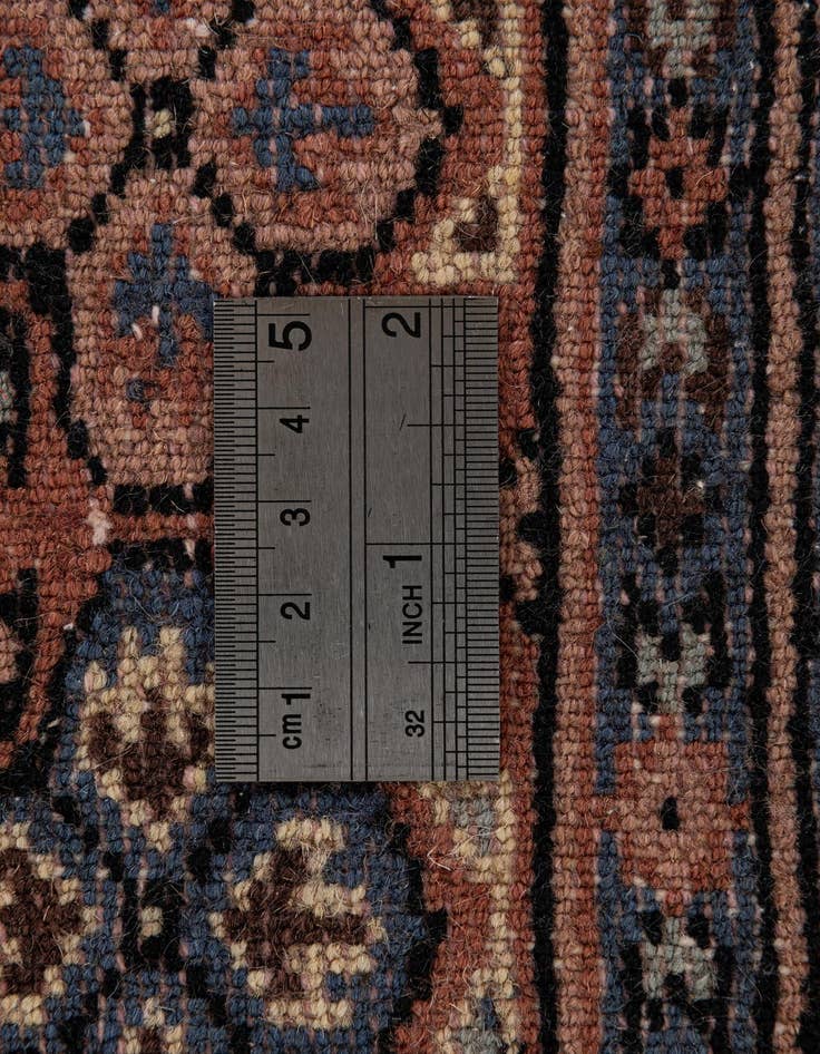 Detail image of  3' 3 x 4' 11  Hand Knotted Bokhara Oriental Wool Rug