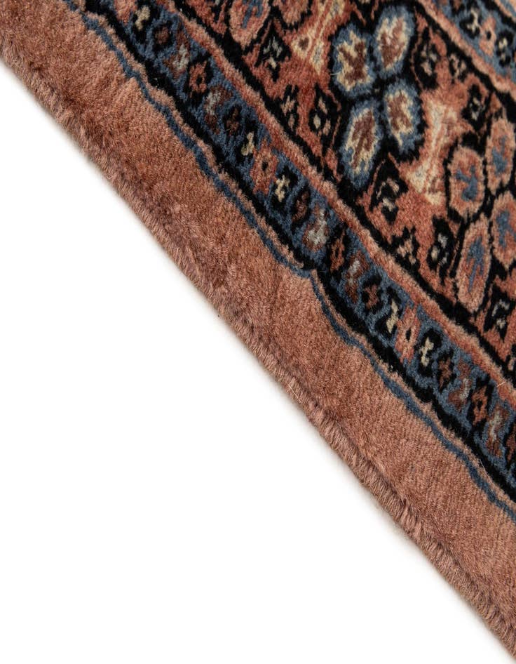 Detail image of  3' 3 x 4' 11  Hand Knotted Bokhara Oriental Wool Rug