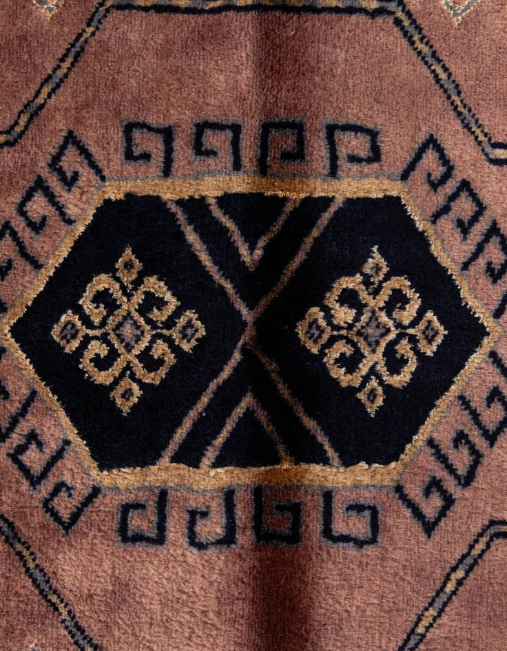 Detail image of  3' 1 x 4' 10  Hand Knotted Bokhara Rug
