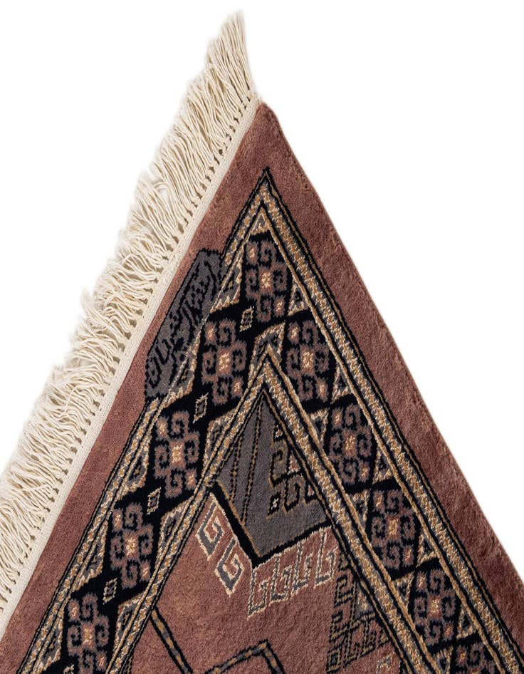 Detail image of  3' 1 x 4' 10  Hand Knotted Bokhara Rug