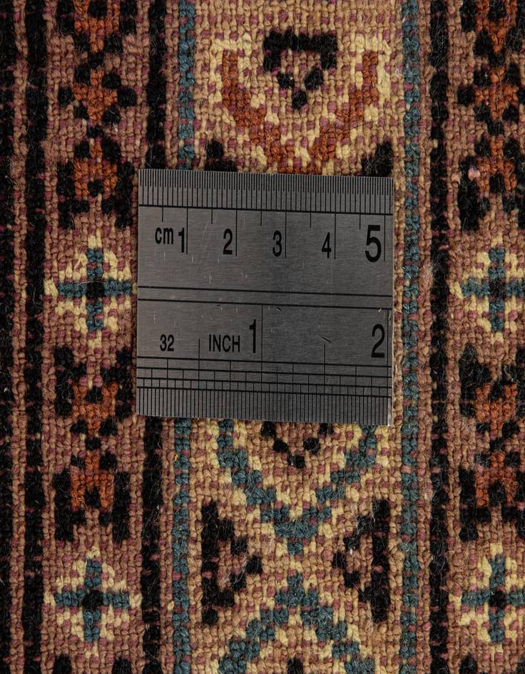 Detail image of  3' 1 x 5' 4  Hand Knotted Bokhara Oriental Rug