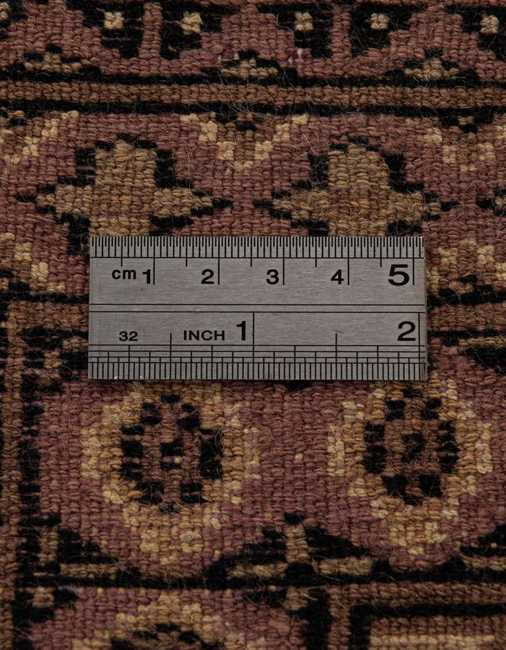 Detail image of  6' 8 x 9' 2  Hand Knotted Bokhara Oriental Rug