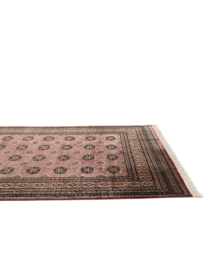 Detail image of  6' 8 x 9' 2  Hand Knotted Bokhara Oriental Rug