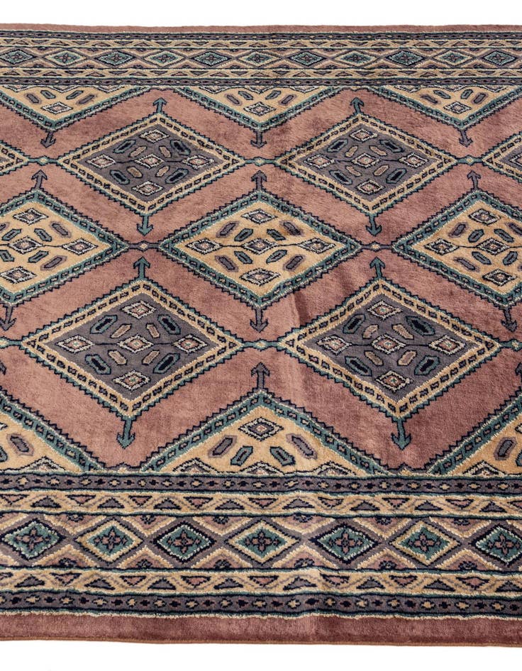 Detail image of  5' 2 x 7' 6  Hand Knotted Bokhara Oriental Rug