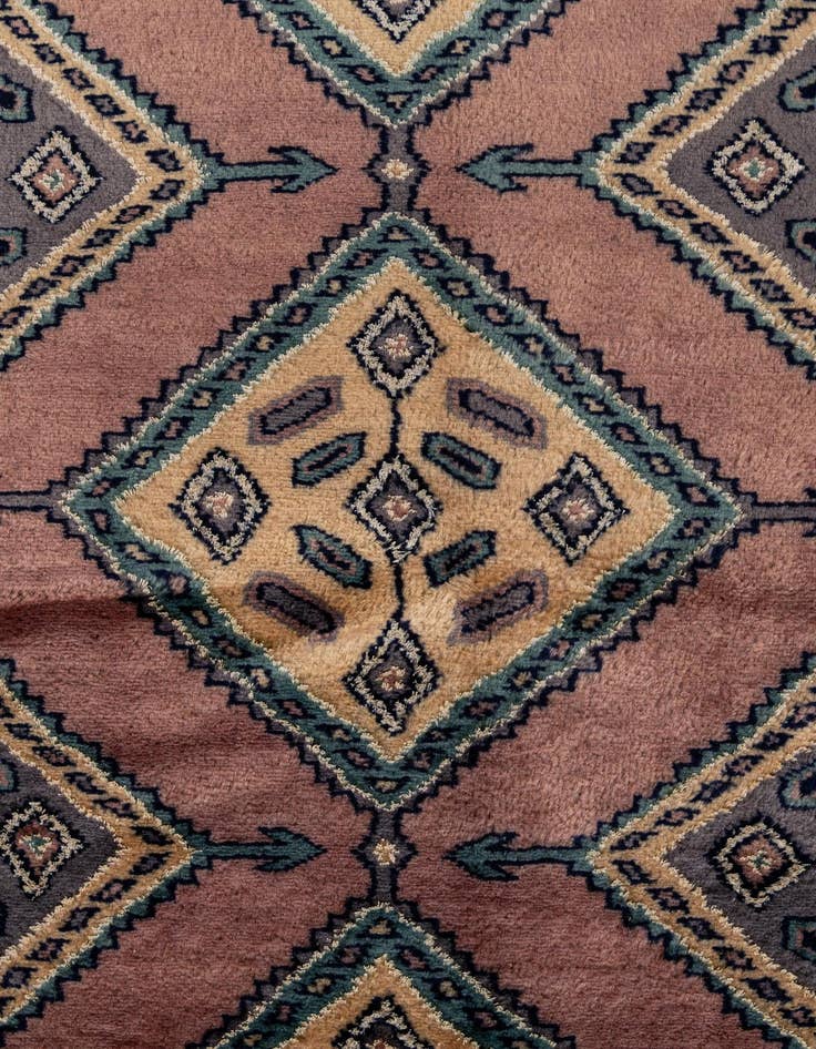 Detail image of  5' 2 x 7' 6  Hand Knotted Bokhara Oriental Rug