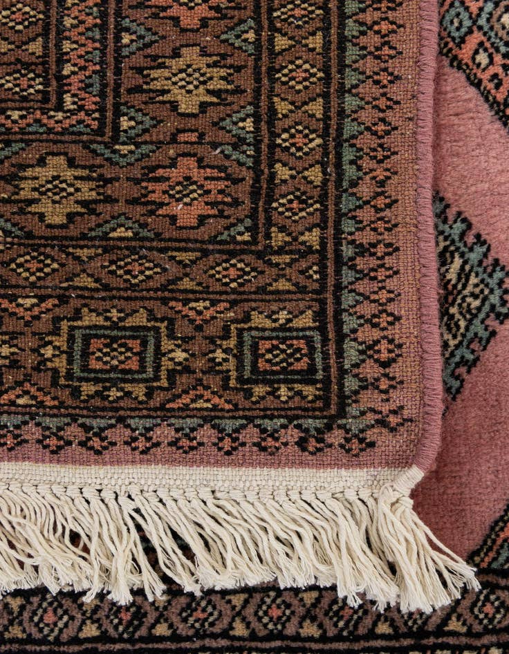 Detail image of  3' x 5' 2  Hand Knotted Bokhara Rug