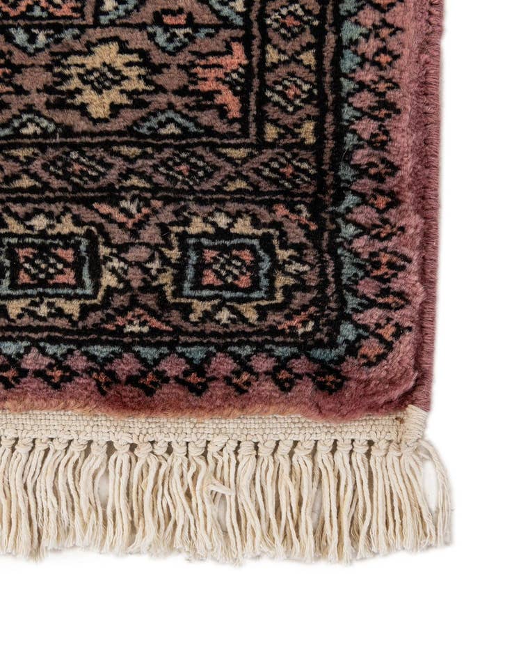 Detail image of  3' x 5' 2  Hand Knotted Bokhara Rug