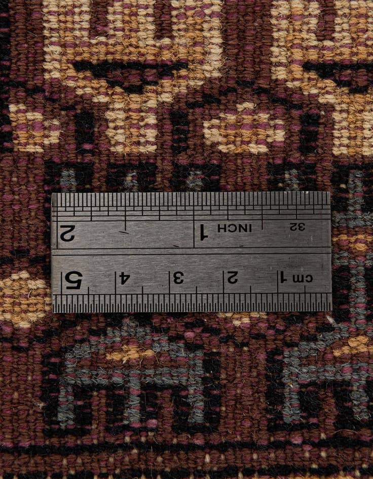 Detail image of  3' 2 x 5' 3  Hand Knotted Bokhara Oriental Rug