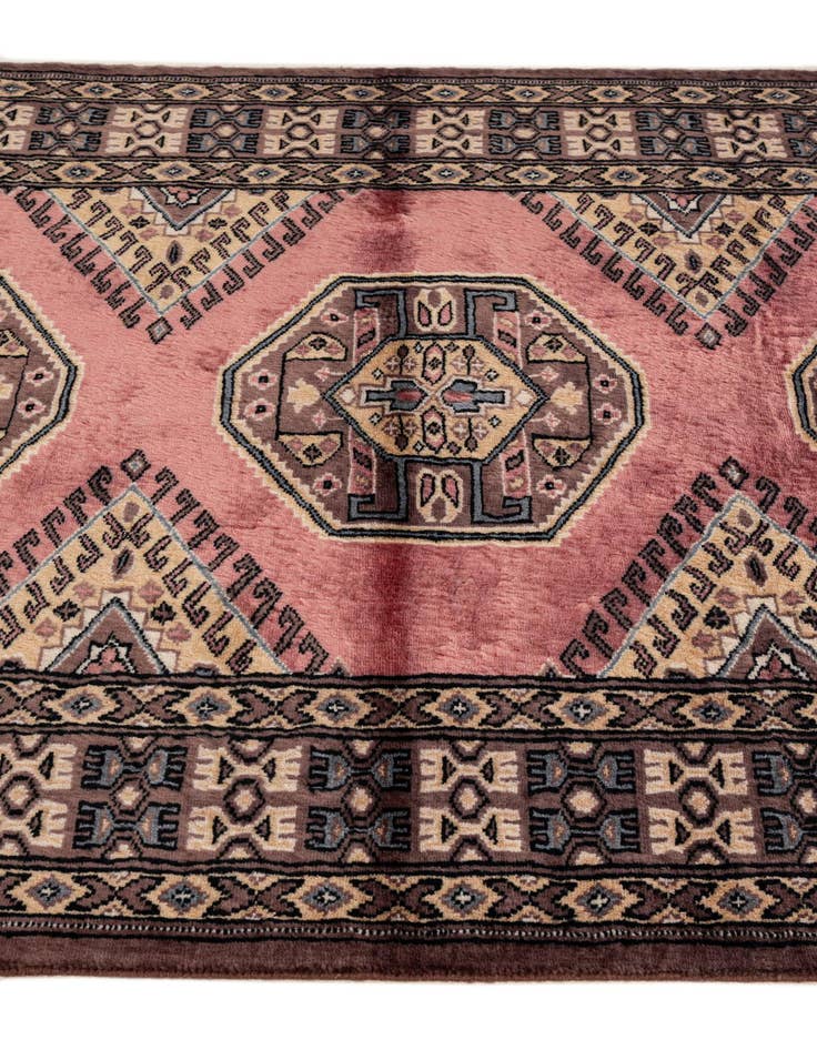 Detail image of  3' 2 x 5' 3  Hand Knotted Bokhara Oriental Rug