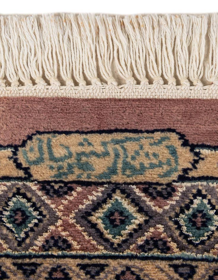 Detail image of  3' 1 x 4' 11  Hand Knotted Bokhara Oriental Rug