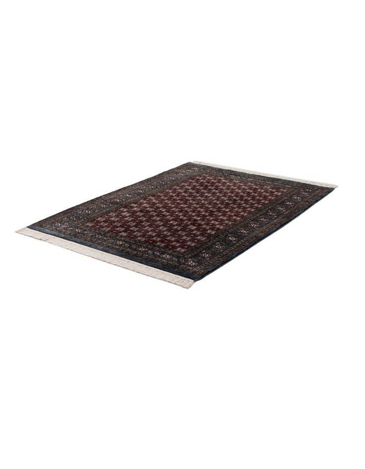 Detail image of  4' 4 x 5' 11  Hand Knotted Bokhara Oriental Rug