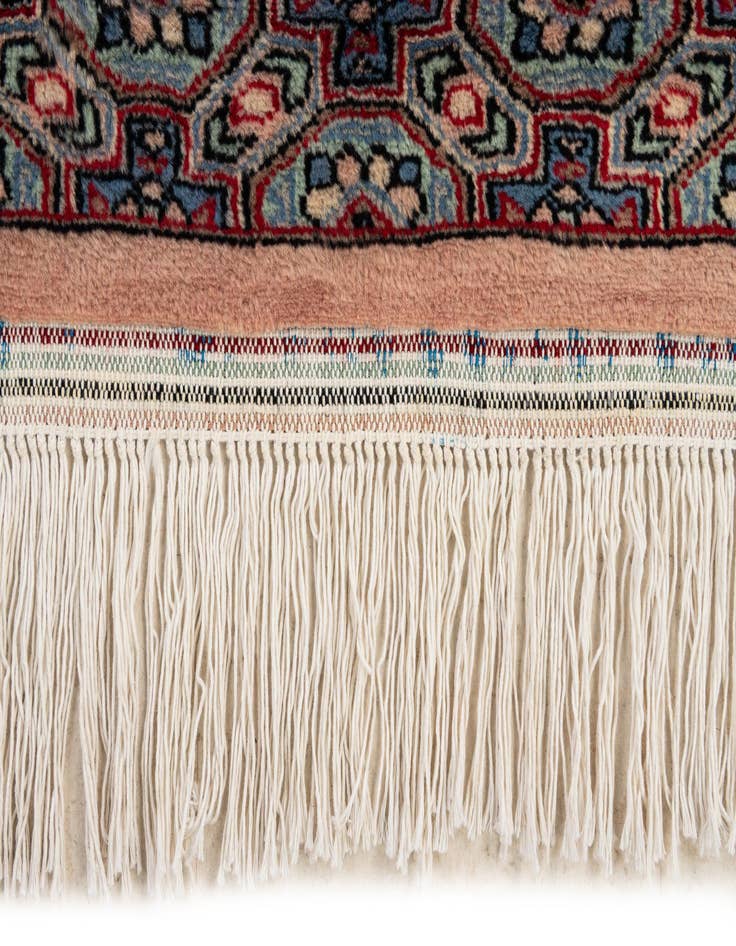 Detail image of  4' 4 x 6' 2  Hand Knotted Bokhara Oriental Wool Rug