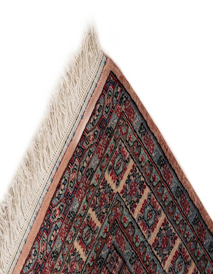 Detail image of  4' 4 x 6' 2  Hand Knotted Bokhara Oriental Wool Rug