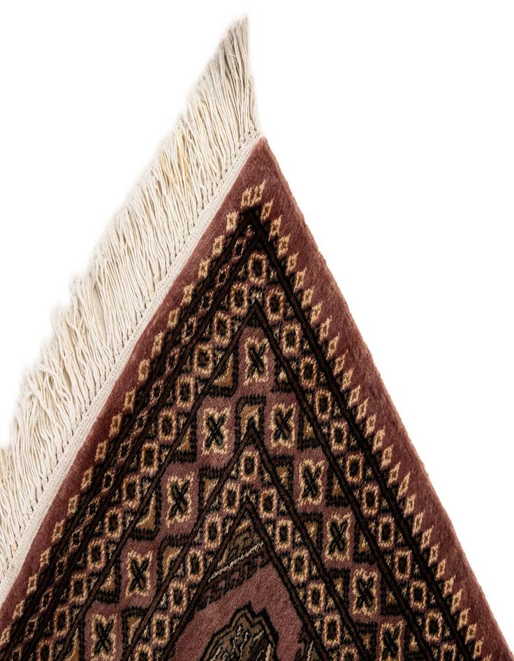 Detail image of  2' 7 x 3' 10  Hand Knotted Bokhara Oriental Rug