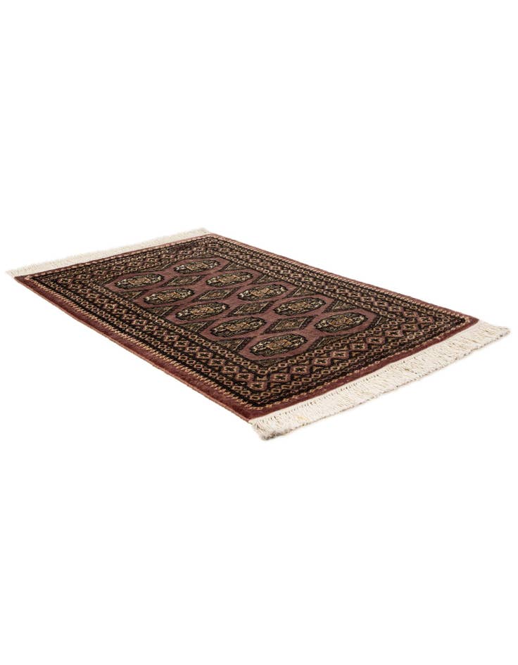 Detail image of  2' 7 x 3' 10  Hand Knotted Bokhara Oriental Rug