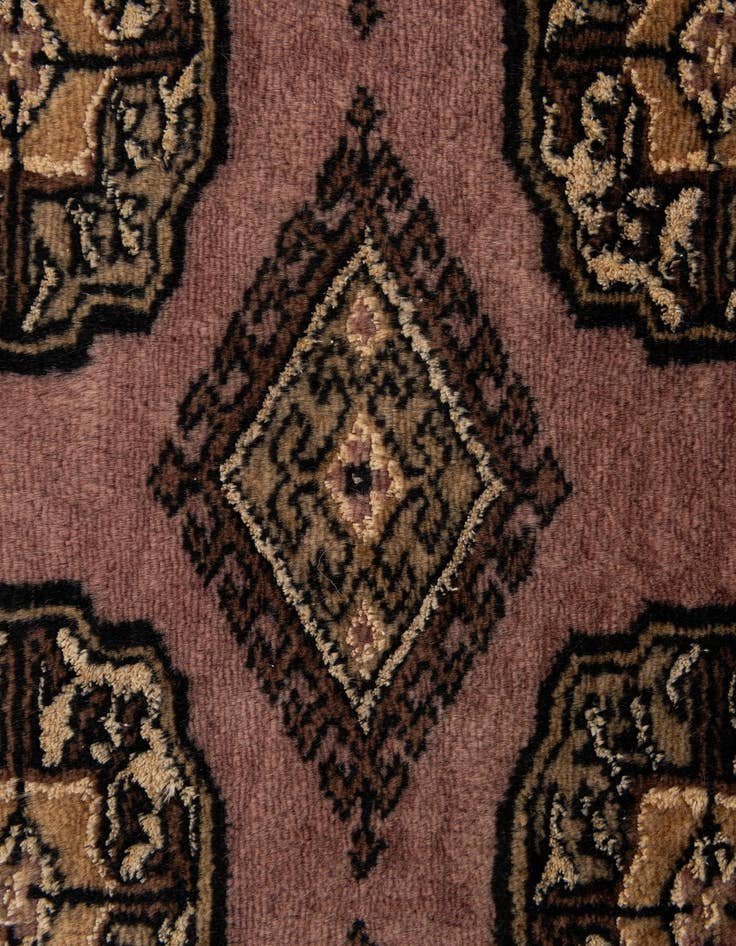 Detail image of  2' 7 x 3' 10  Hand Knotted Bokhara Oriental Rug
