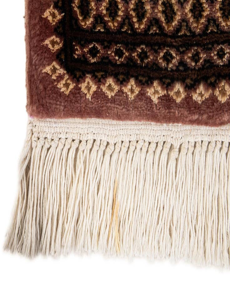 Detail image of  2' 7 x 3' 10  Hand Knotted Bokhara Oriental Rug