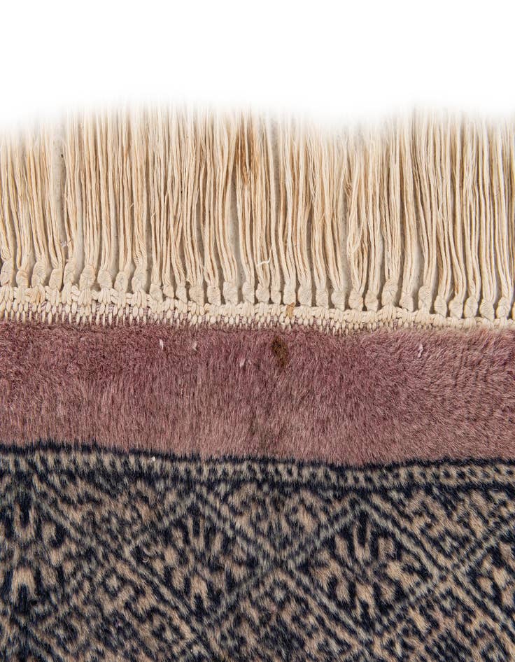 Detail image of  3' 1 x 4' 6  Hand Knotted Bokhara Wool Rug