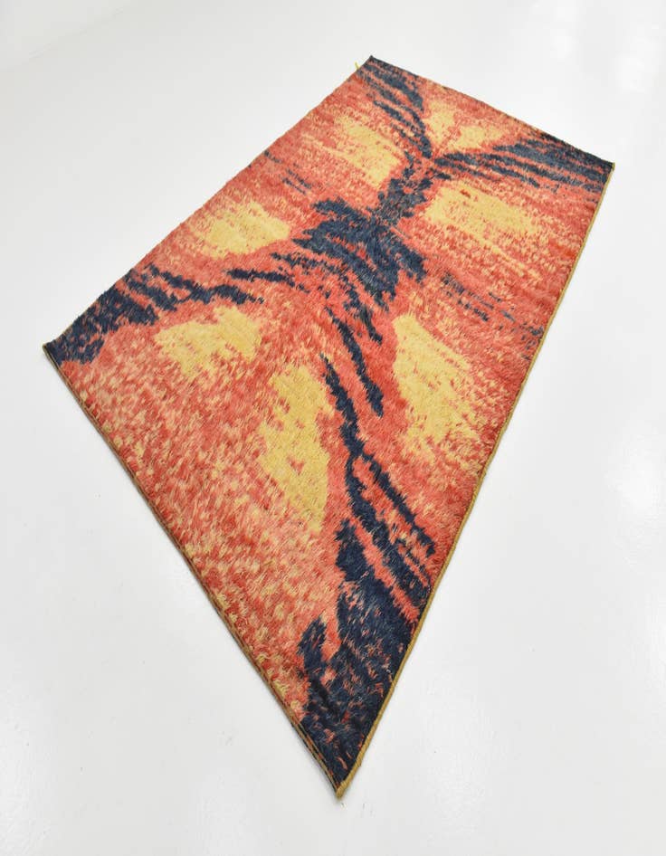 Detail image of  6' 5 x 9' 5  Hand Knotted Darya Wool Rug