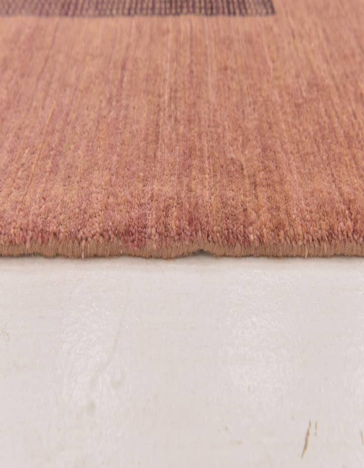 Detail image of  5' 8 x 7' 9  Hand Knotted Kashkuli Gabbeh Wool Rug