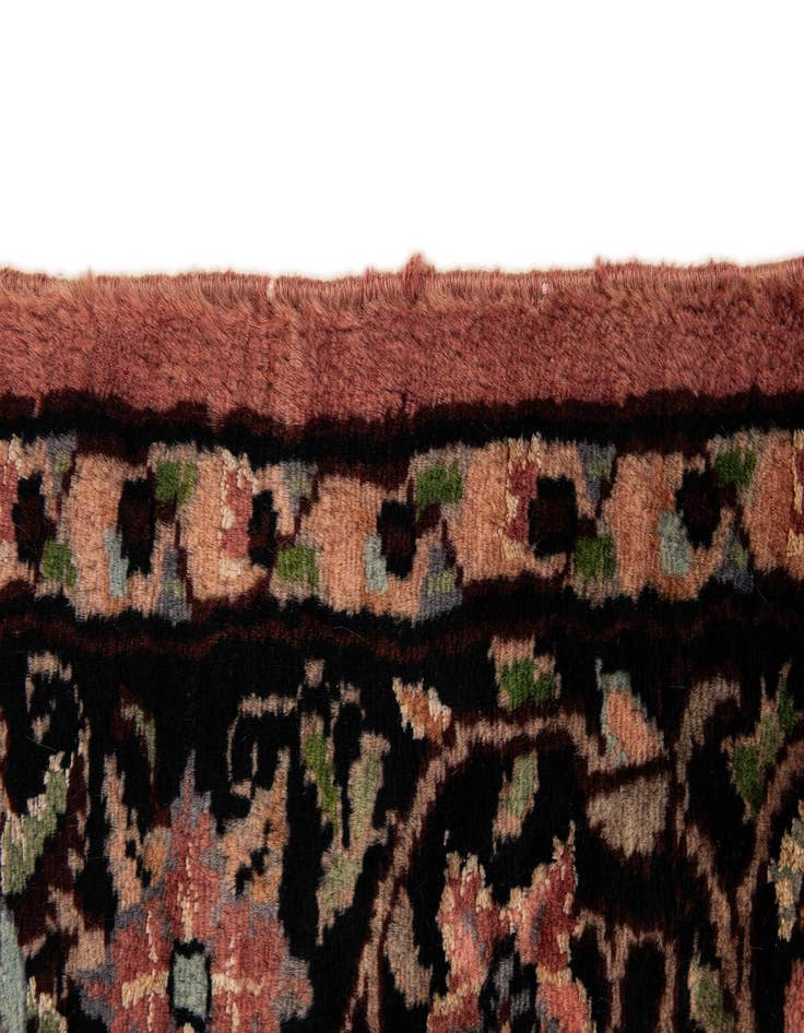 Detail image of  3' 1 x 5' 2  Hand Knotted Kashmir Oriental Rug