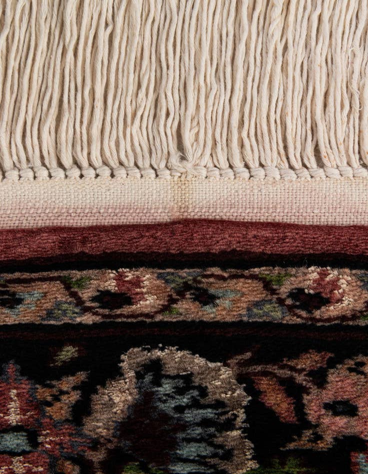 Detail image of  3' 1 x 5' 2  Hand Knotted Kashmir Oriental Rug