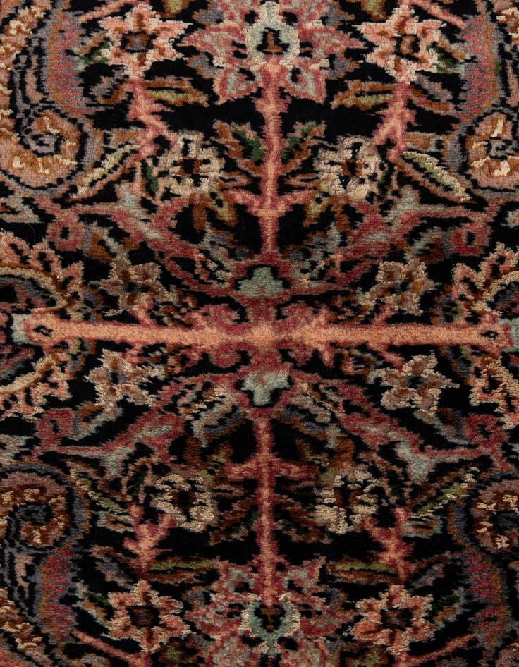 Detail image of  3' 2 x 5' 4  Hand Knotted Kashmir Oriental Rug