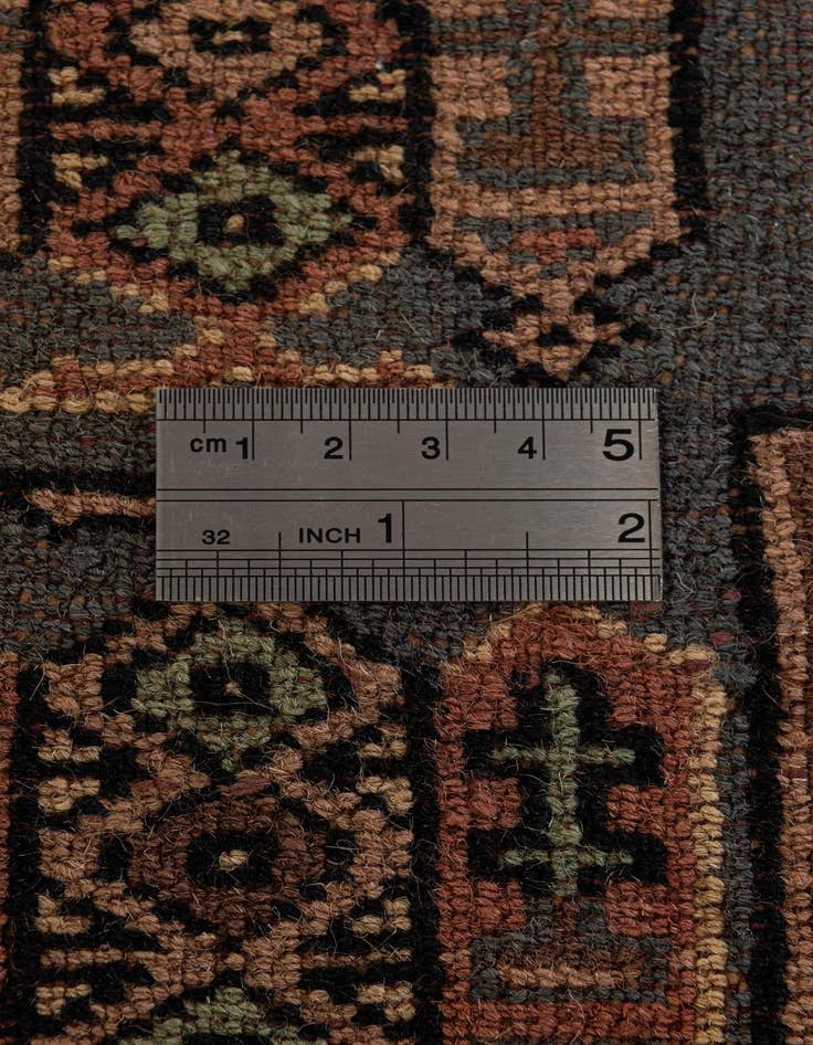 Detail image of  4' 2 x 6' 4  Hand Knotted Kazak Oriental Wool Rug